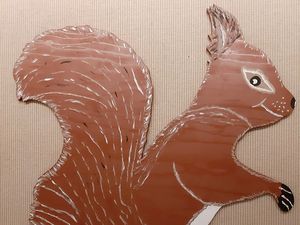 Hans-Hermann-Kunstaktion: das Eichhörnchen als Vermieter