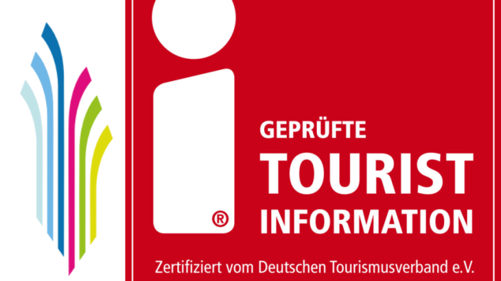 Tourist-Information mit Logo