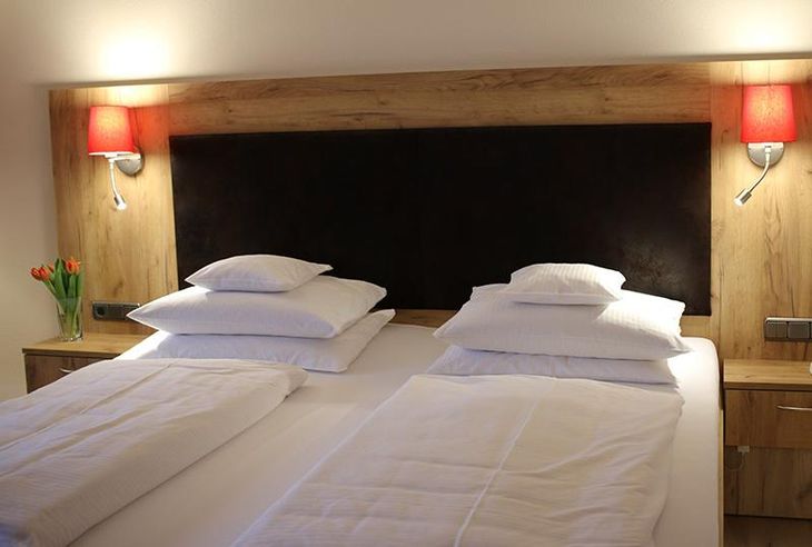 Doppelzimmer in einem Hotel in Bad Bevensen